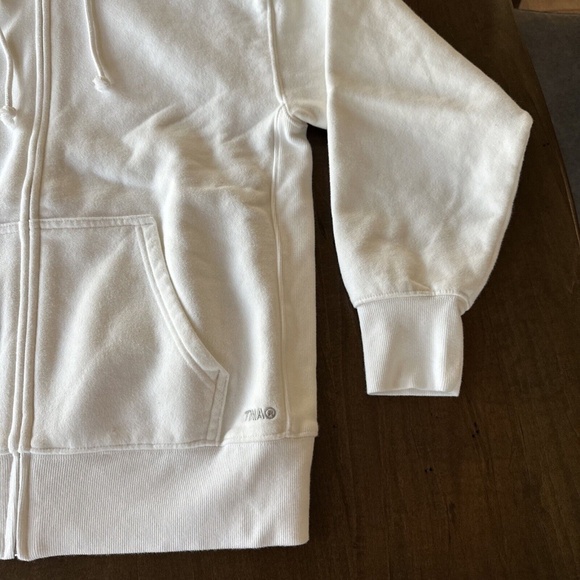 ARITZIA TNA Sweatfleece Cozy Fleece Boyfriend Midweight Hoodie SWEATSHIRT New XS - Picture 8 of 14